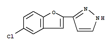 3-(5-Chlorobenzofuran-2-yl)-1H-pyrazole