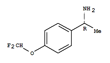 Benzenemethanamine,4-(difluoromethoxy)-a-methyl-, (aR)-