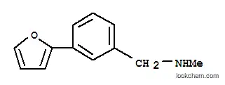 Molecular Structure of 857284-27-6 (N-[3-(2-FURYL)BENZYL]-N-METHYLAMINE)