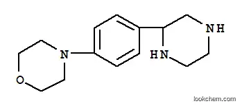 Molecular Structure of 864685-27-8 (4-(4-PIPERAZIN-2-YL-PHENYL)MORPHOLINE)