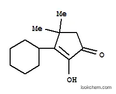 Molecular Structure of 871482-81-4 (3-CYCLOHEXYL-2-HYDROXY-4,4-DIMETHYLCYCLOPENT-2-ENONE)