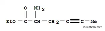 Molecular Structure of 874108-41-5 (4-Hexynoic  acid,  2-amino-,  ethyl  ester)