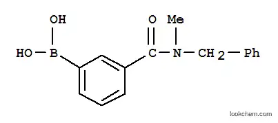 Molecular Structure of 874460-01-2 (3-(BENZYL(METHYL)CARBAMOYL)PHENYLBORONIC ACID)