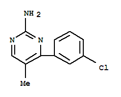 4-(3-CHLOROPHENYL)-5-METHYLPYRIMIDIN-2-AMINE