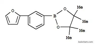 Molecular Structure of 876316-29-9 (2-[3-(2-FURYL)PHENYL]-4,4,5,5-TETRAMETHYL-1,3,2-DIOXABOROLANE)