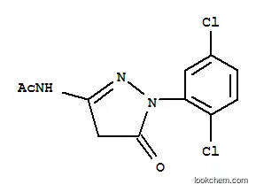 Molecular Structure of 87820-16-4 (1-(2,5-Dichlorophenyl)-3-propeneamido-5-pyrazolone)