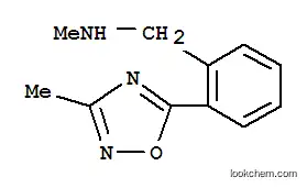 Molecular Structure of 879896-56-7 (n-methyl[2-(3-methyl-1,2,4-oxadiazol-5-yl)phenyl]methylamine)
