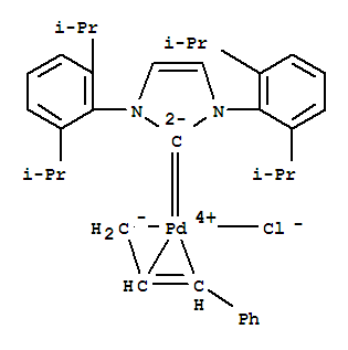 phenylallylchloro-[1,3-bis(diisopropylphenyl)imidazole-2-ylidene]palladium(II)