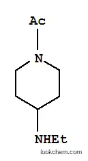 Molecular Structure of 88535-88-0 (1-(4-(ethylamino)piperidin-1-yl)ethanone)