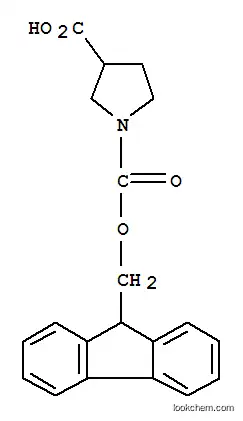 Molecular Structure of 885951-89-3 (FMOC-1-PYRROLIDINE-3-CARBOXYLIC ACID)