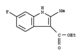 1H-Indole-3-carboxylicacid, 6-fluoro-2-methyl-, ethyl ester