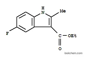 Molecular Structure of 886362-70-5 (5-FLUORO-2-METHYLINDOLE-3-CARBOXYLIC ACID ETHYL ESTER)