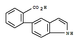 2-(5'-Indole)benzoic acid cas no. 886363-17-3 98%