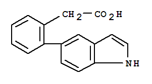 2-(5'-Indole)phenyl acetic acid cas no. 886363-19-5 98%