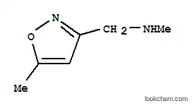 Molecular Structure of 886851-25-8 (N,5-DIMETHYLISOXAZOL-3-YLMETHYLAMINE)