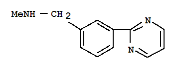 Benzenemethanamine,N-methyl-3-(2-pyrimidinyl)-