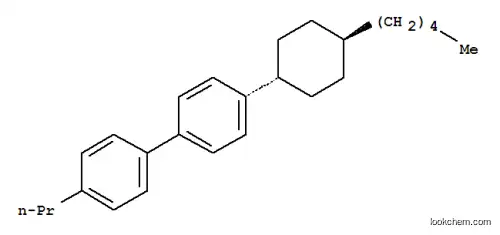 Molecular Structure of 88701-15-9 (4-trans-pentylcyclohexyl-4'-propylbiphenyl)