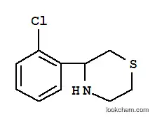 Molecular Structure of 887344-30-1 (3-(2-CHLOROPHENYL) THIOMORPHOLINE)