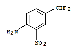 4-(difluoromethyl)-2-nitroaniline cas no. 887412-09-1 98%%