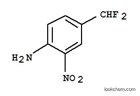 Molecular Structure of 887412-09-1 (4-DIFLUOROMETHOXY-2-NITRO-ANILINE)