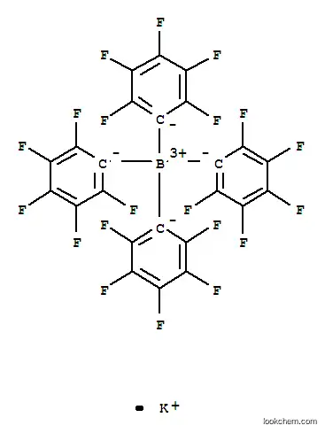 Molecular Structure of 89171-23-3 (Potassium tetrakis(pentafluorophenyl)borate)