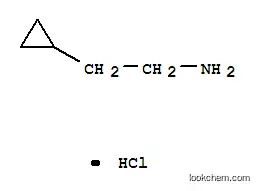 Molecular Structure of 89381-08-8 (2-Cyclopropylethylamine hydrochloride)
