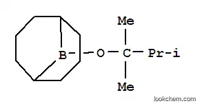 Molecular Structure of 89999-87-1 (9-(1,1,2-Trimethylpropoxy)-9-borabicyclo[3.3.1]nonane)