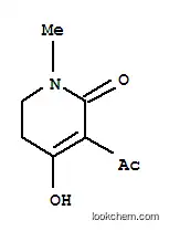 2(1H)-Pyridone, 3-acetyl-5,6-dihydro-4-hydroxy-1-methyl- (7CI)