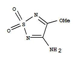 1,2,5-THIADIAZOL-3-AMINE,4-METHOXY-,1,1-DIOXIDECAS
