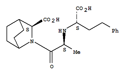 (7S)-8-[(2S)-2-[[(2S)-1-hydroxy-1-oxo-4-phenylbutan-2-yl]amino]propanoyl]-8-azabicyclo[2.2.2]octane-7-carboxylic acid