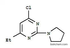 4-Chloro-6-ethyl-2-(pyrrolidin-1-YL)pyrimidine