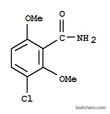 Molecular Structure of 90346-64-8 (3-CHLORO-2,6-DIMETHOXYBENZAMIDE)