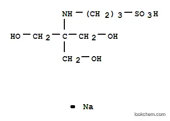Molecular Structure of 91000-53-2 (N-[Tris(hydroxymethyl)methyl]-3-aminopropanesulfonic acid sodium salt)