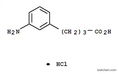 Molecular Structure of 91843-18-4 (4-(3-AMINOPHENYL)BUTYRIC ACID, HYDROCHLORIDE)