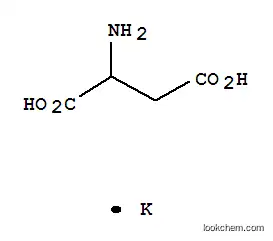 Molecular Structure of 923-09-1 (Potassium hydrogen DL-aspartate)