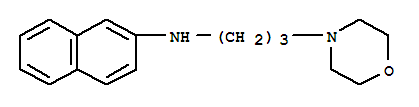 4-Morpholinepropanamine,N-2-naphthalenyl-