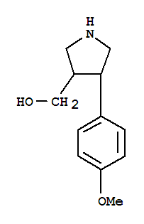 3-Pyrrolidinemethanol,4-(4-methoxyphenyl)-