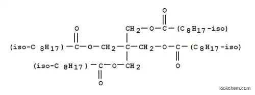 Molecular Structure of 93803-89-5 (2,2-bis[[(1-oxoisononyl)oxy]methyl]-1,3-propanediyl diisononanoate)
