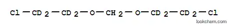 Molecular Structure of 93966-78-0 (BIS(2-CHLOROETHOXY)-D8-METHANE)