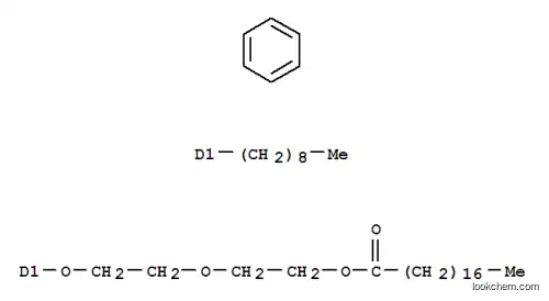 Molecular Structure of 93982-20-8 (2-[2-(nonylphenoxy)ethoxy]ethyl stearate)