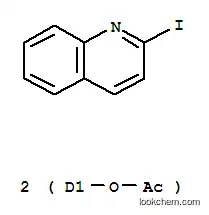 Molecular Structure of 94248-33-6 (2-iodoquinolinediyl diacetate)