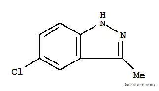 Molecular Structure of 945265-09-8 (5-CHLORO-3-METHYL-1H-INDAZOLE)