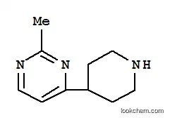 Molecular Structure of 949100-33-8 (2-Methyl-4-(piperidin-4-yl)pyrimidine)