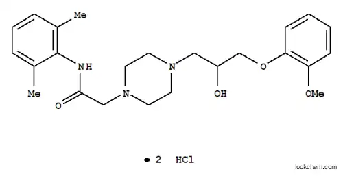 Molecular Structure of 95635-56-6 (Ranolazine dihydrochloride)