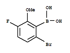 2-Borono-3-bromo-6-fluoroanisole