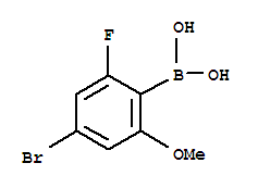 4-BROMO-2-FLUORO-6-METHOXYPHENYLBORONIC ACID 957035-32-4