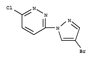 Best price/ 3-(4-Bromo-1H-pyrazol-1-yl)-6-chloropyridazine  CAS NO.957035-33-5