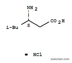Molecular Structure of 96386-92-4 (L-BETA-HOMOLEUCINE HYDROCHLORIDE)