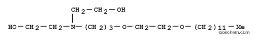 Molecular Structure of 97259-63-7 (2,2'-[[3-[2-(dodecyloxy)ethoxy]propyl]imino]bisethanol)