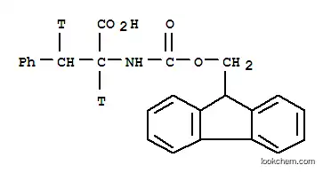 Molecular Structure of 100750-05-8 (2-(9H-FLUOREN-9-YLMETHOXYCARBONYLAMINO)-3-PHENYL-PROPIONIC ACID)